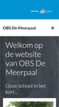 Mobile Screenshot of demeerpaal.obase.nl
