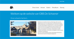 Desktop Screenshot of deschoener.obase.nl